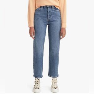 Levi’s Ribcage Straight Ankle Jeans